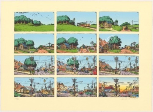 R. Crumb A Short History of America Poster