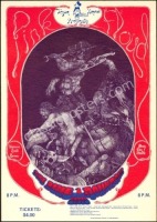 Rare Pink Floyd Salt Lake City Handbill