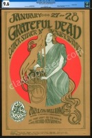 Stunning Original FD-45 Grateful Dead Poster