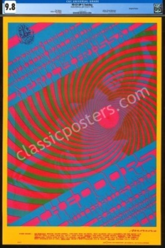 Rare Original Certified FD-57 The Doors Poster