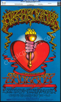 Superb BG-136 Heart and Torch Poster