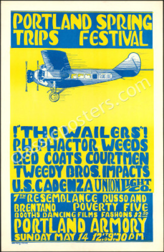 Rare 1967 Portland Spring Trips Festival Poster