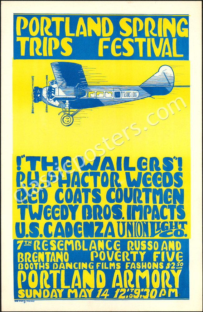 Spring Portland Pdf Rare 1967 Portland Spring Trips Festival Poster