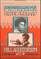 Signed Herbie Hancock Ann Arbor Poster