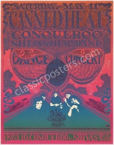 Beautiful VG-21 Canned Heat Poster