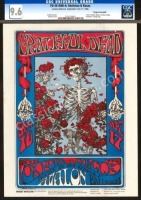 Near Mint Certified FD-26 Grateful Dead Handbill