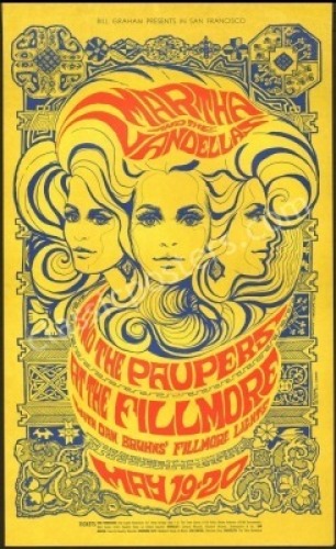 Three Attractive Posters from The Fillmore