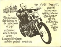 Scarce AOR 2.249 Hells Angels Poster