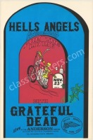 Rare Grateful Dead Hells Angels Poster