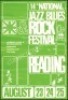 1974 Jazz Blues & Rock Festival Handbill - 2