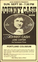 Johnny Cash Portland Poster