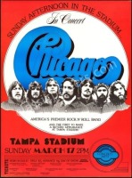 Chicago Tampa Stadium Poster