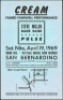 Scarce Swing Auditorium Cream Handbill