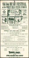 1966 Forest Hills Music Festival Poster
