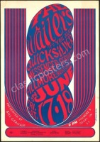 Very Nice Original BG-11 Wailers Poster
