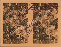 Band-Signed Uncut AOR 2.195 Handbill Sheet