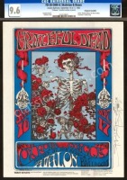 Signed and Certified FD-26 Grateful Dead Handbill