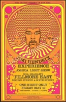 Scarce Original FE-7 Jimi Hendrix Poster