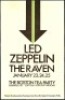 Very Rare Original Led Zeppelin Boston Tea Party Poster