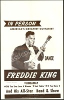 Interesting Freddie King Promotional Poster