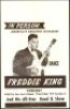 Interesting Freddie King Promotional Poster