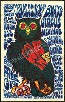 Exceedingly Rare Vulcan Gas Company Owl Poster