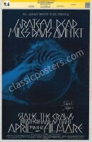 Signed Second Print BG-227 Grateful Dead Poster