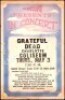 Rare 1979 Grateful Dead Charlotte Poster