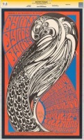 Scarce Signed and Certified Original BG-57 The Byrds Poster