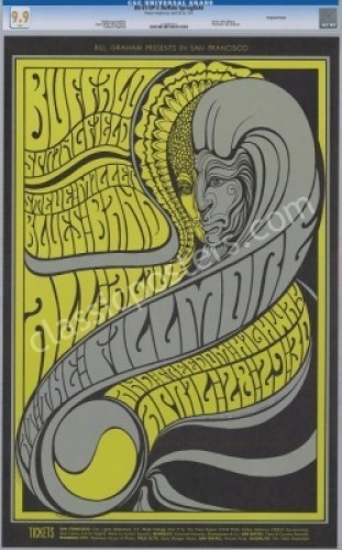 Superlative Certified BG-61 Buffalo Springfield Poster