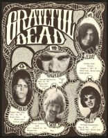 Rare Grateful Dead Fan Club Handbill