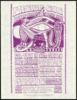 Signed Grande Ballroom Rising Eye Handbill