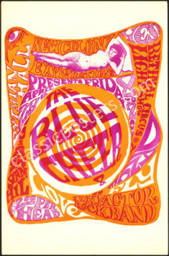 Beautiful 1967 Pythian Hall Poster