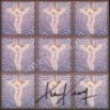 Tim Leary-Signed Nine Panel Carbon Jesus Blotter Art