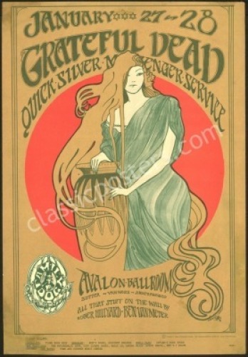 Affordable Original FD-45 Grateful Dead Poster