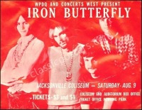 Iron Butterfly Florida Handbill