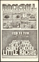 Scarce Austin City Coliseum Little Richard Poster