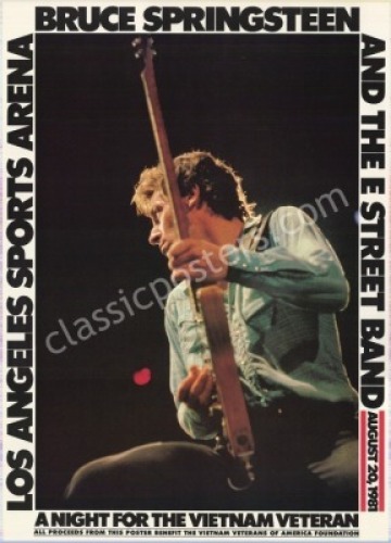 Knockout AOR 4.126 Bruce Springsteen Poster