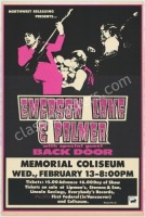 1974 Emerson Lake & Palmer Portland Carboard Poster