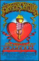Stunning BG-136 Heart and Torch Poster