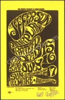 Signed BG-17 Grateful Dead Handbill