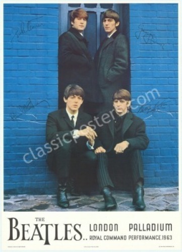 Beatles London Reprint Poster