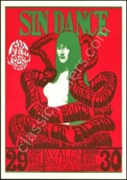 Near Mint FD-6 Sin Dance Poster