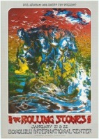 AOR 4.147 Rolling Stones Honolulu Poster