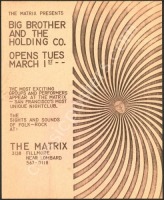 Rare Big Brother Matrix Handbill