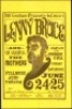 Popular BG-13 Lenny Bruce Handbill