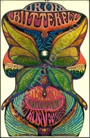 Beautiful Iron Butterfly Santa Rosa Poster