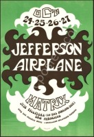 Cherry AOR 2.112 Jefferson Airplane Matrix Poster