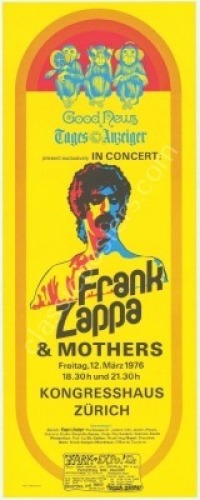 AOR 4.271 Frank Zappa Zurich Poster