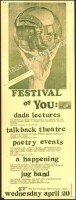 Rare 1966 Festival of You Poster